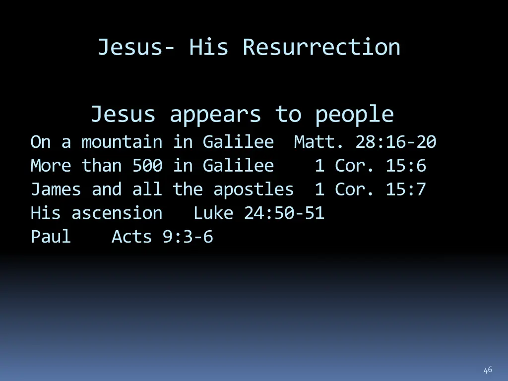 jesus his resurrection 12