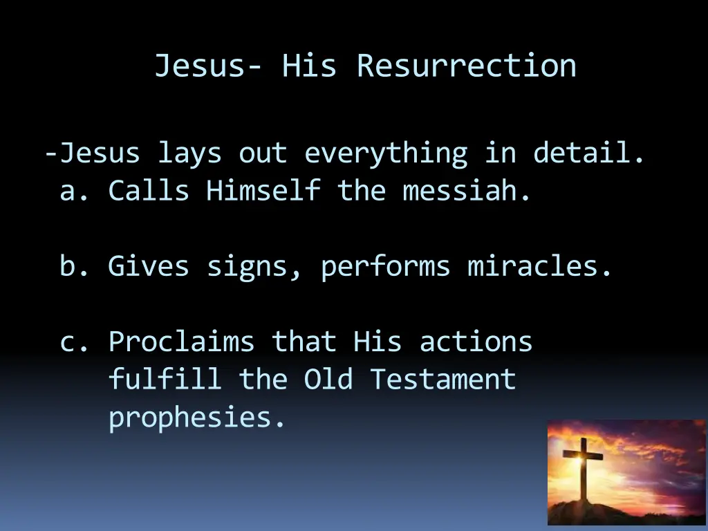 jesus his resurrection