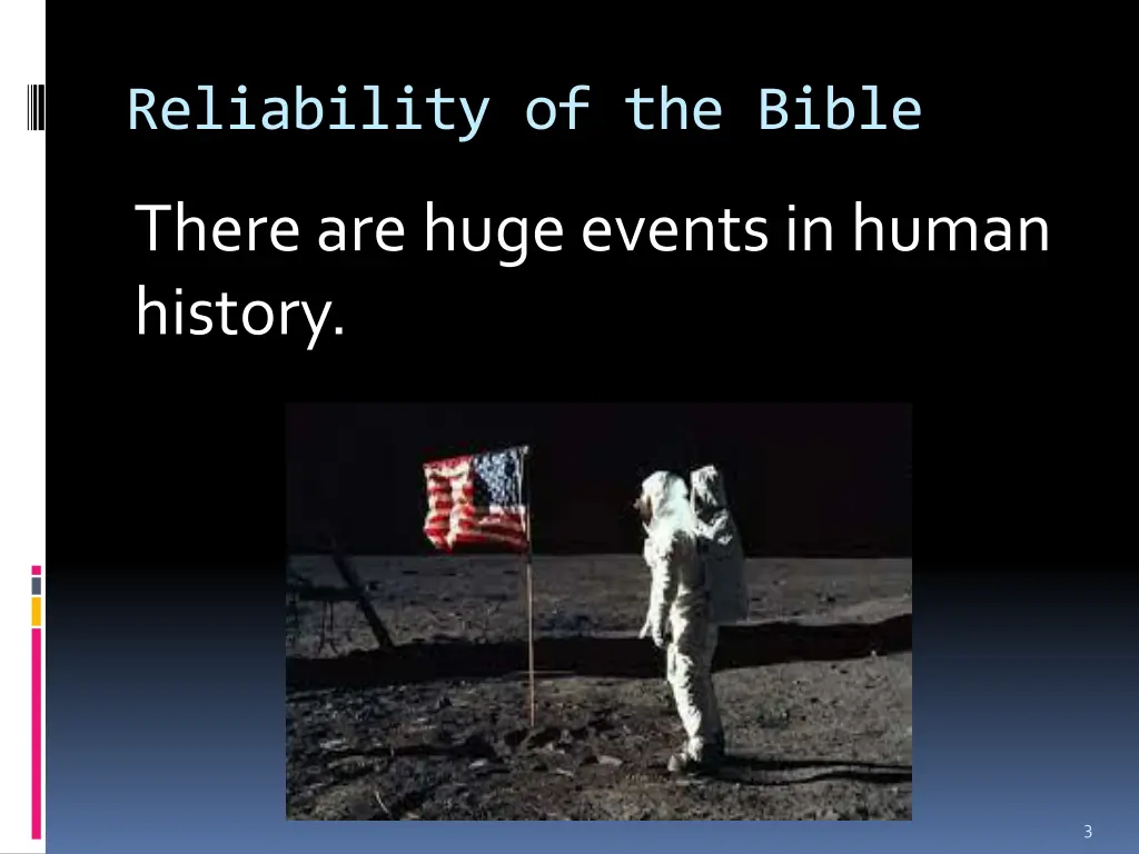 reliability of the bible