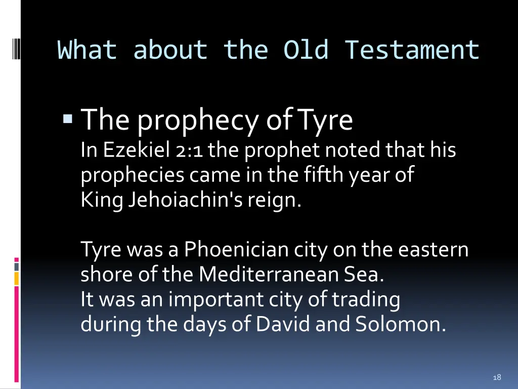 what about the old testament 2