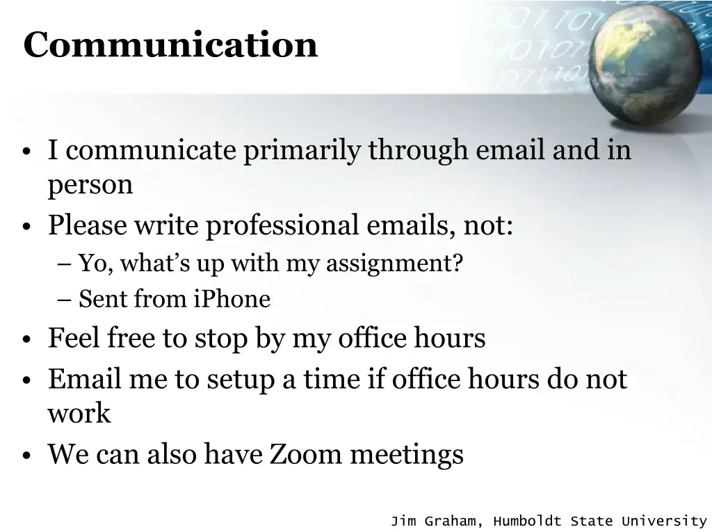 communication