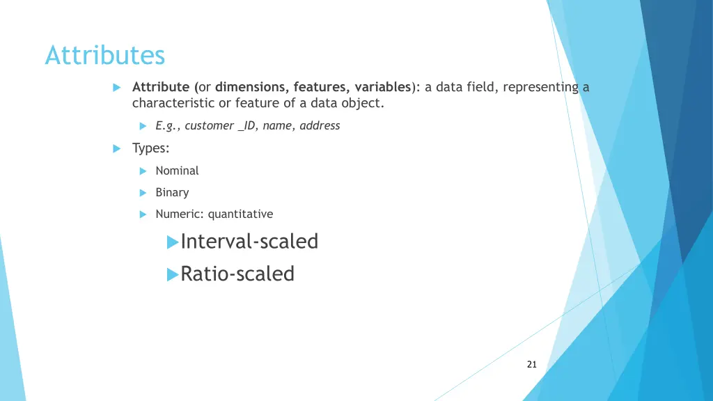 attributes