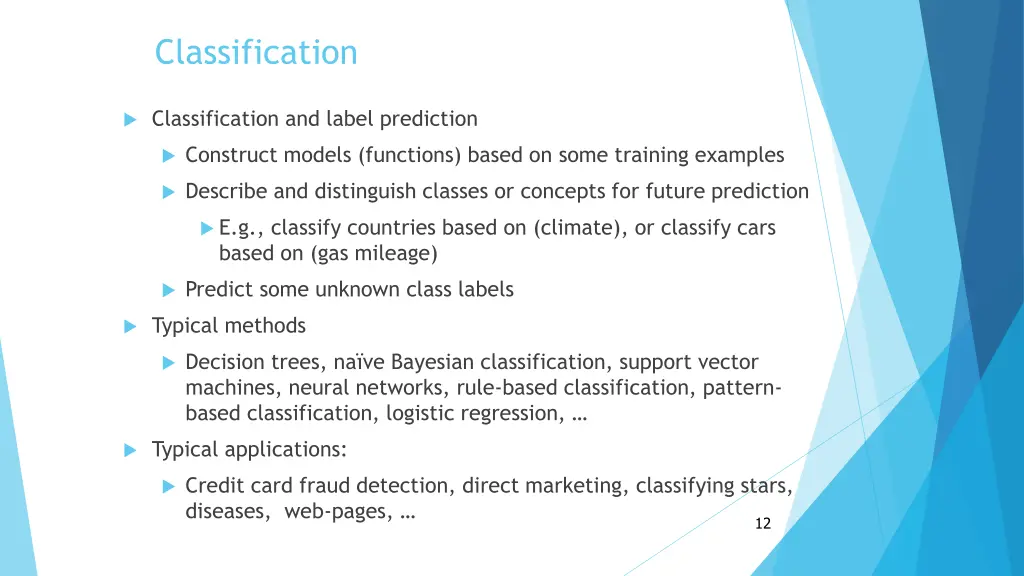 classification