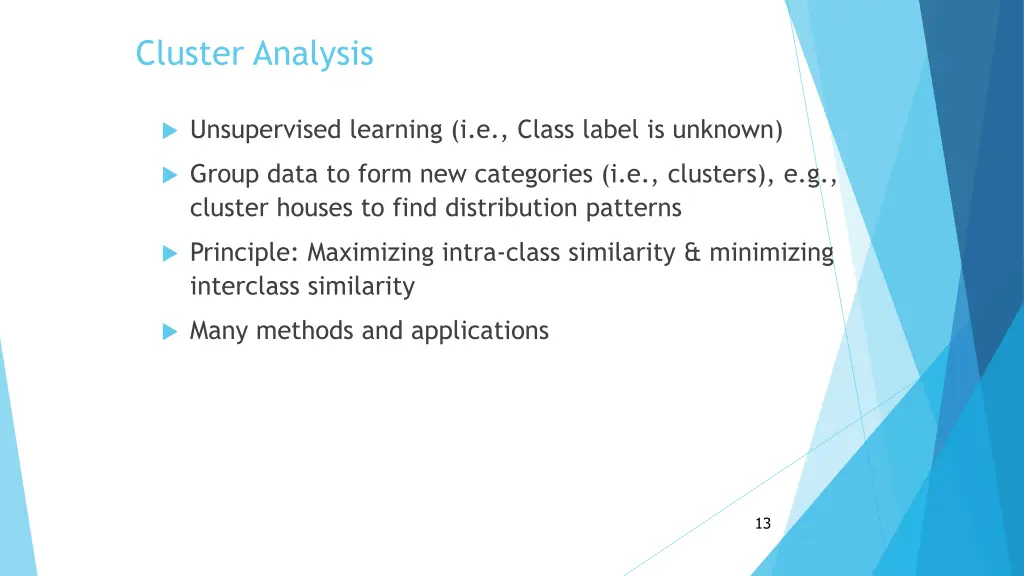 cluster analysis