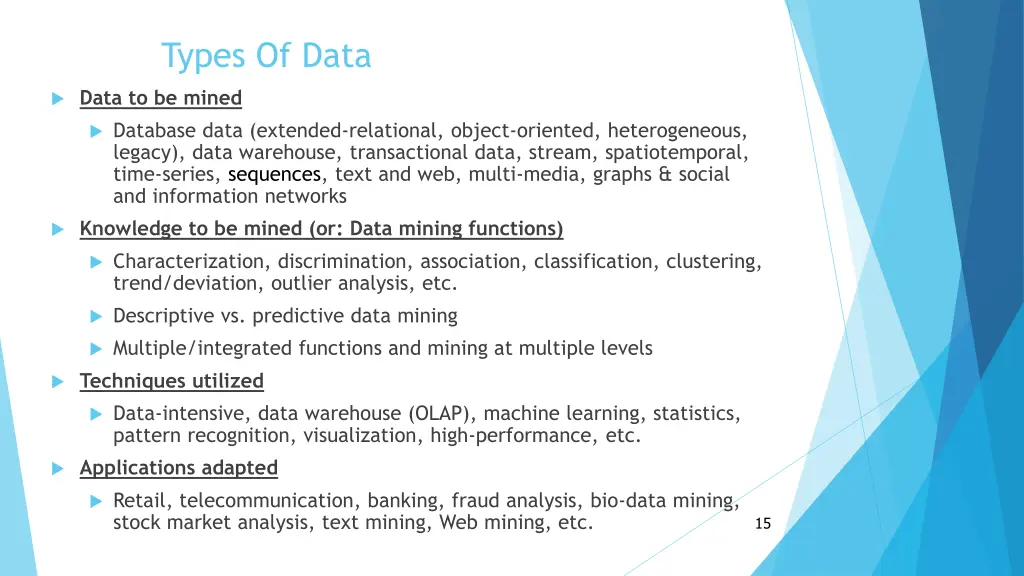 types of data