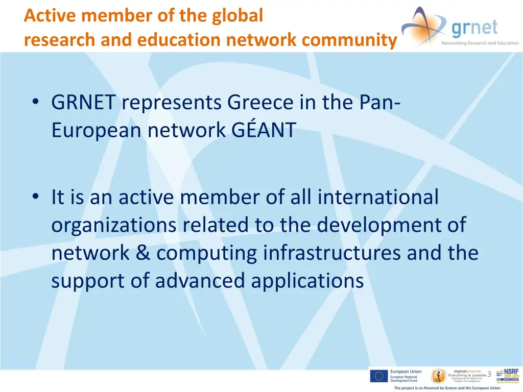 active member of the global research