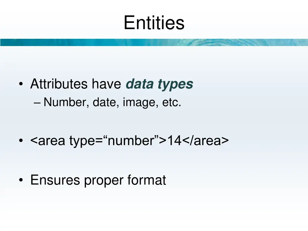 entities 2