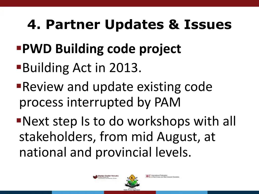 4 partner updates issues 1