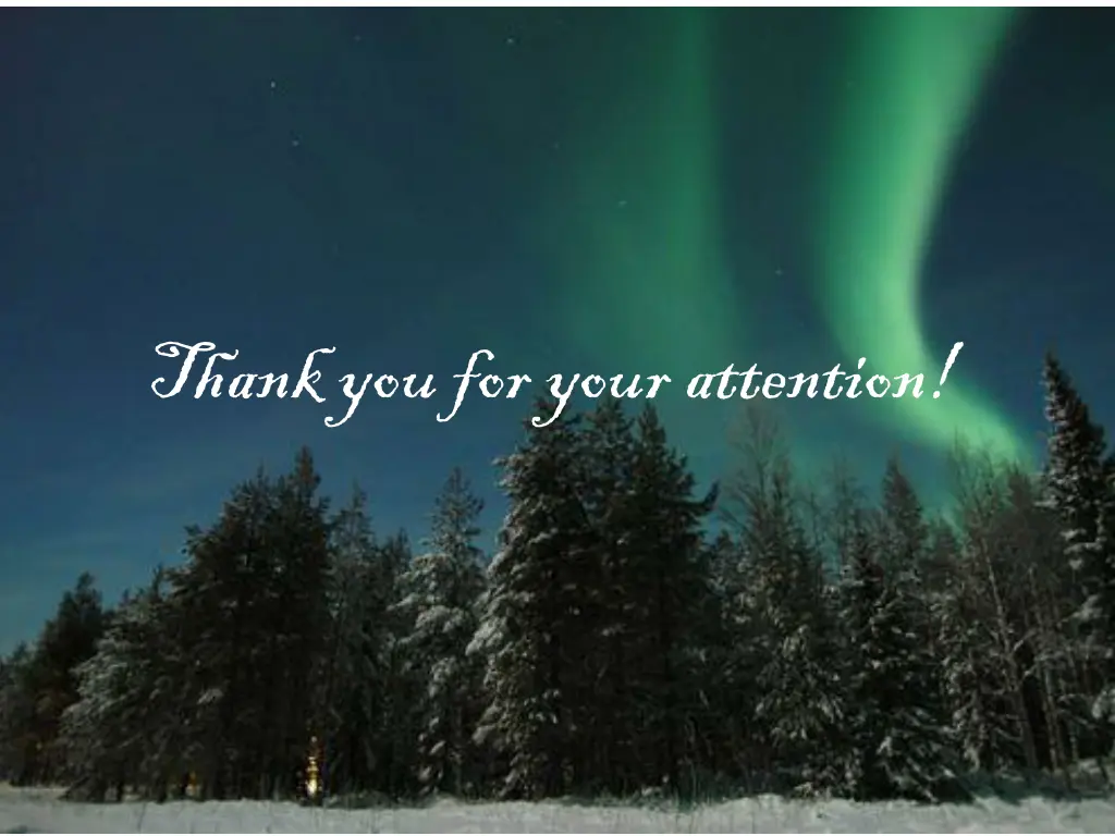 thank you for your attention