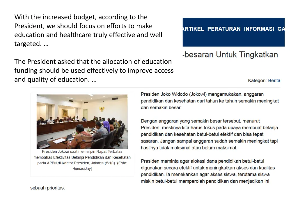 with the increased budget according