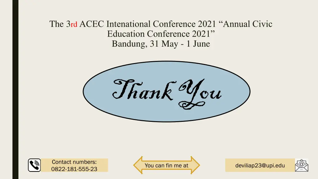 the 3 rd acec intenational conference 2021 annual