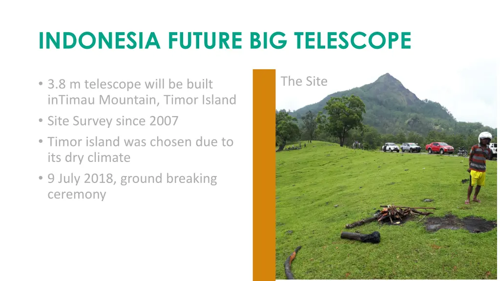 indonesia future big telescope
