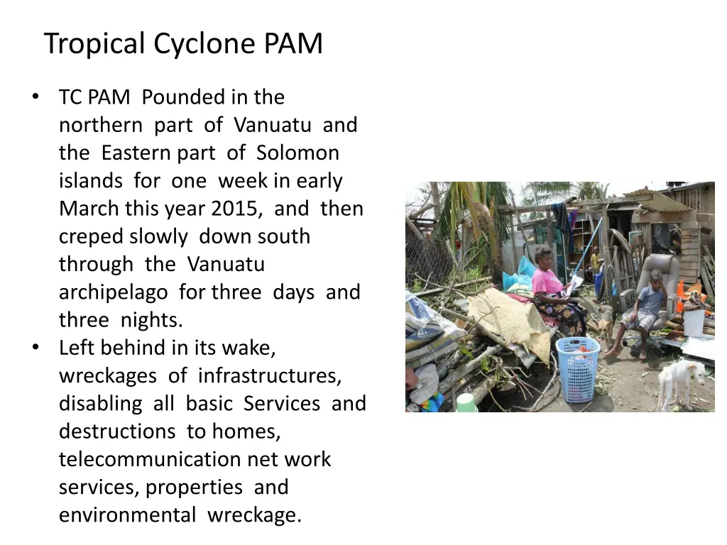 tropical cyclone pam