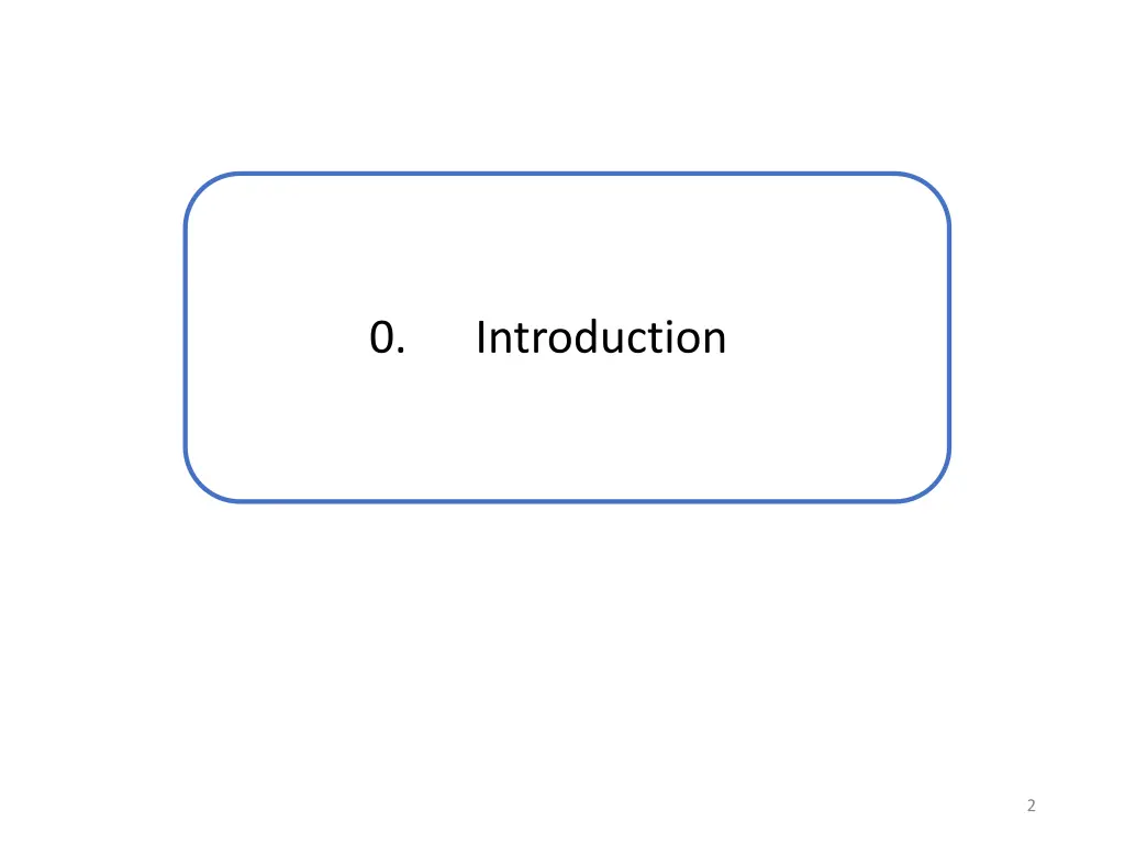 0 introduction