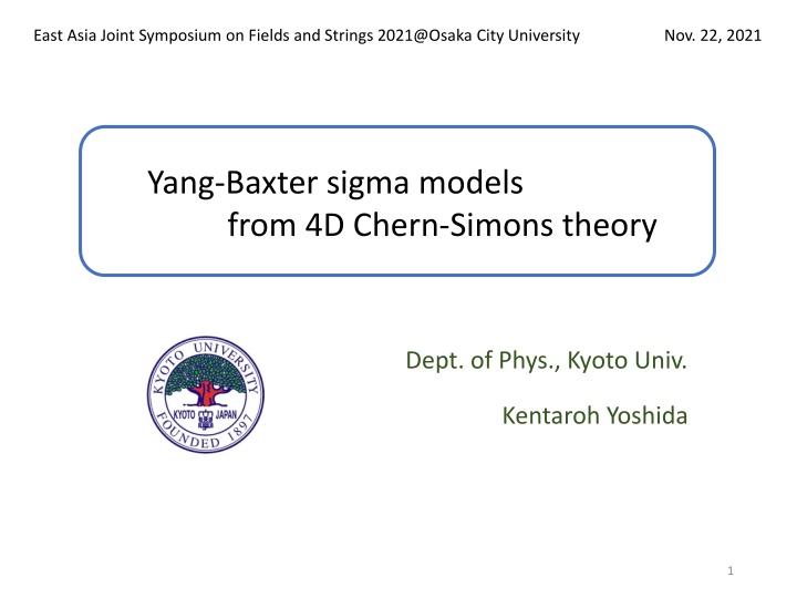 east asia joint symposium on fields and strings