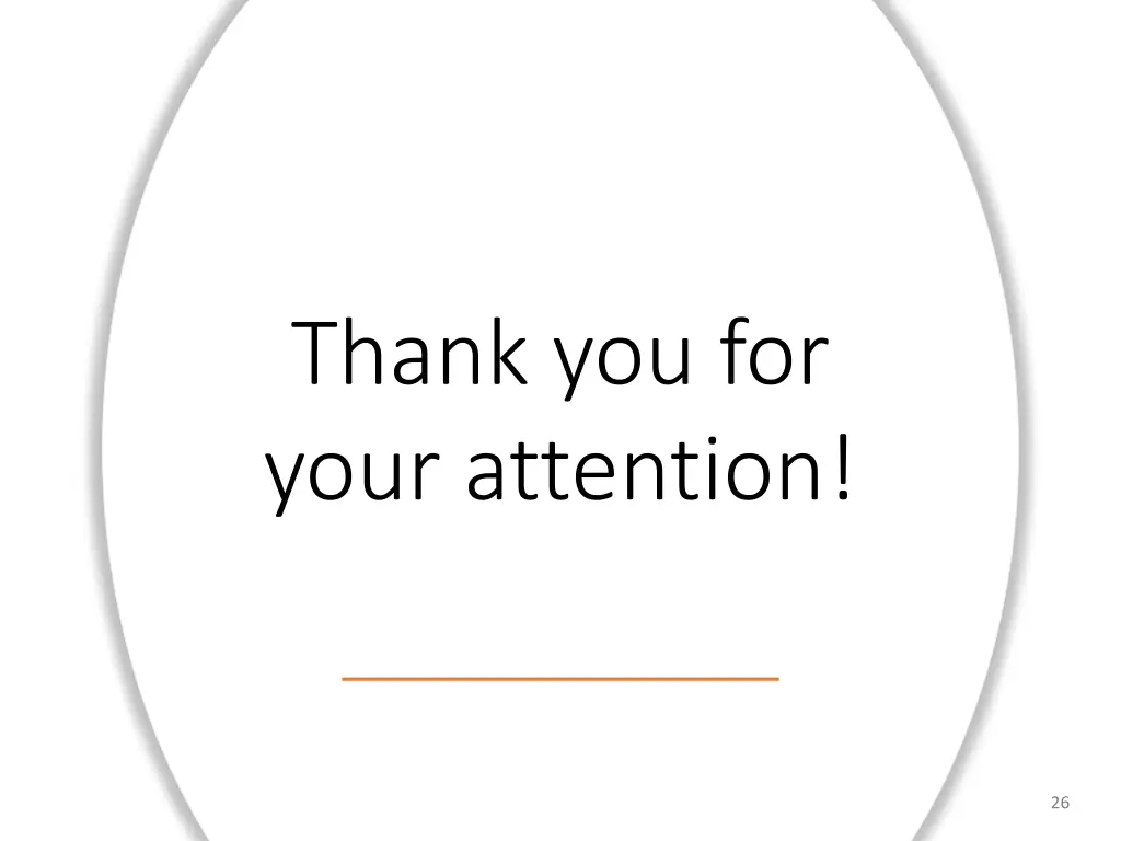 thank you for your attention