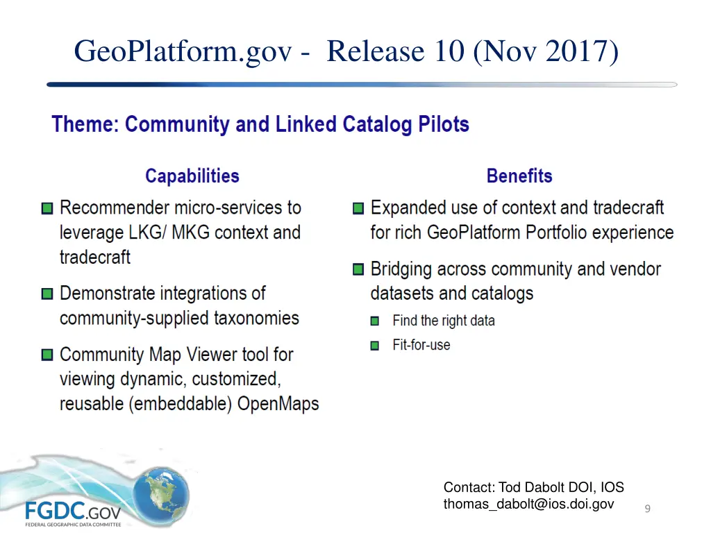 geoplatform gov release 10 nov 2017