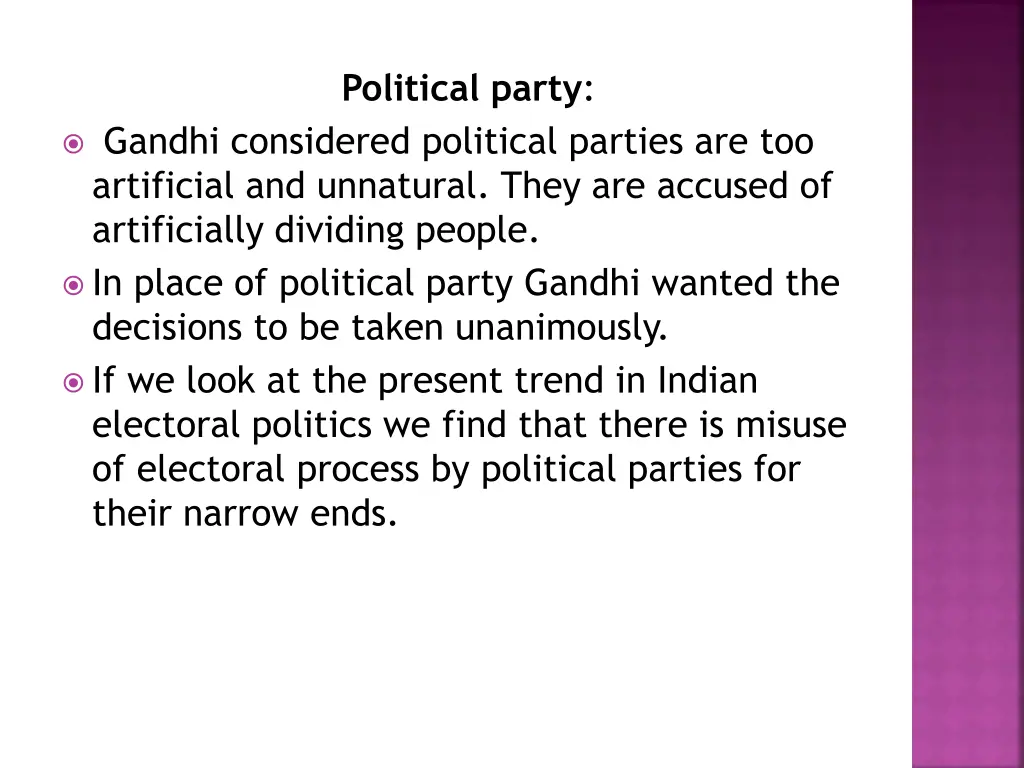 political party