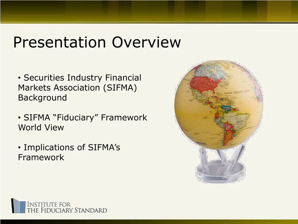 presentation overview