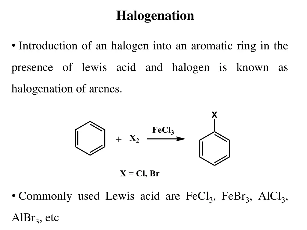 halogenation