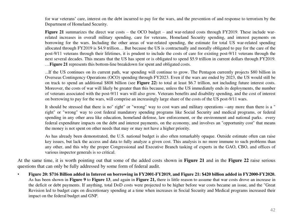 for war veterans care interest on the debt