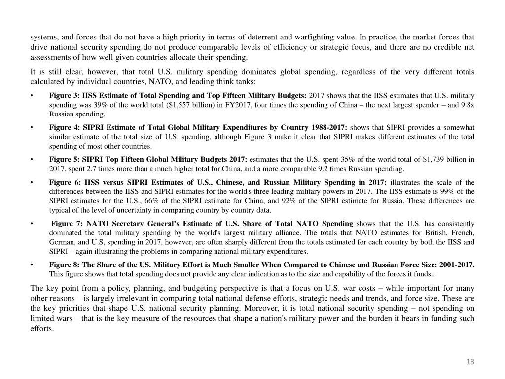 systems and forces that do not have a high
