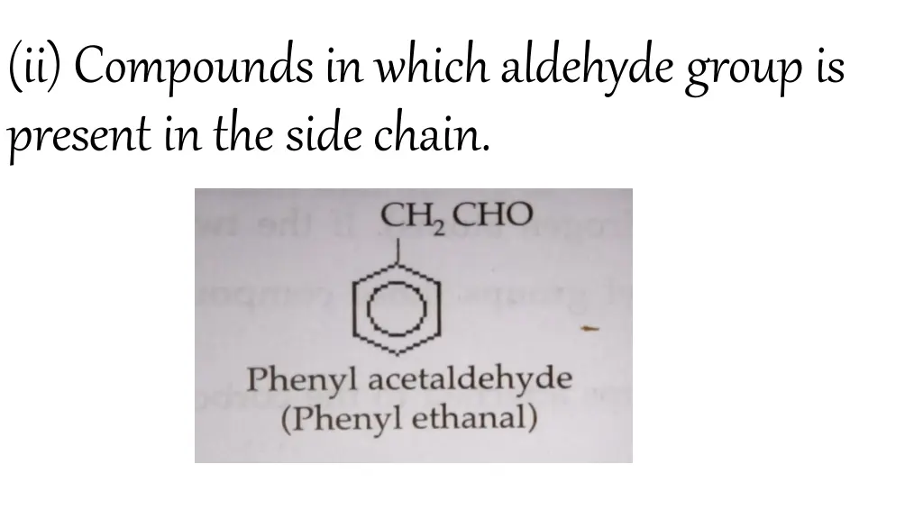 ii compoundsinwhichaldehydegroupis
