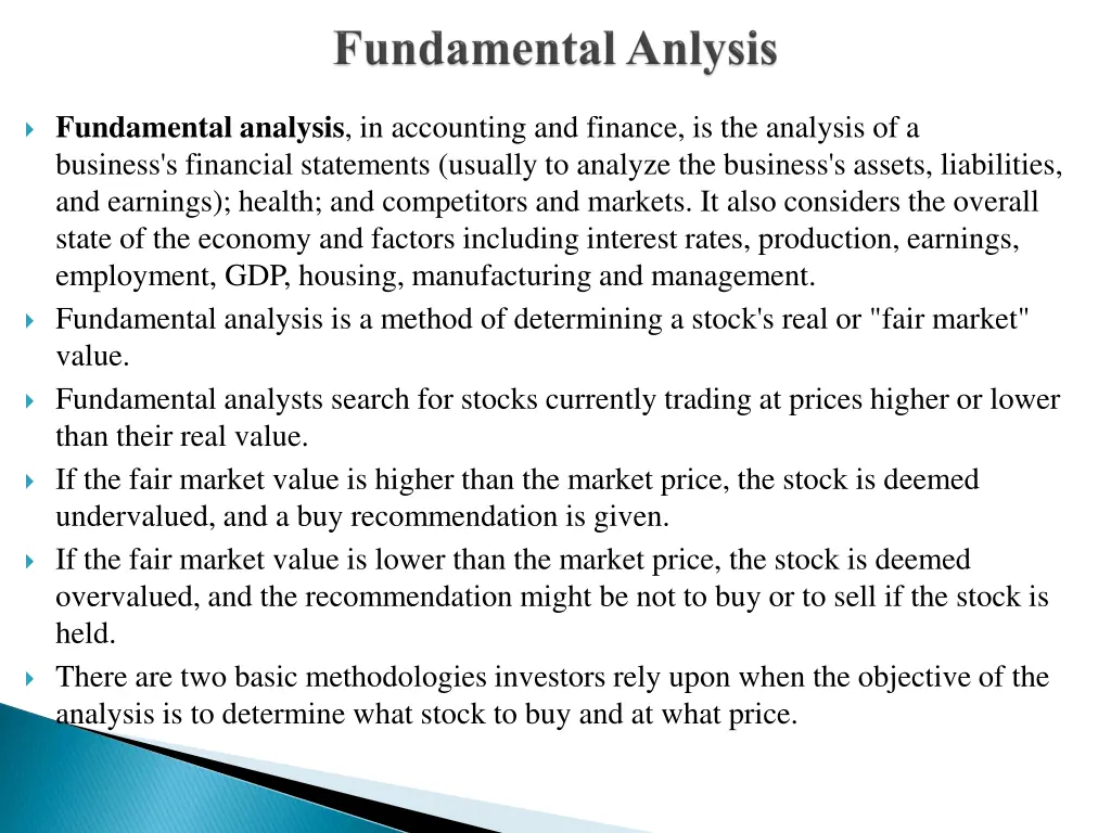 fundamental analysis in accounting and finance