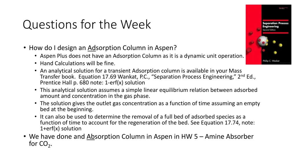 questions for the week 1