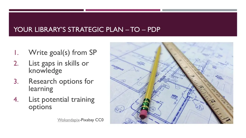 your library s strategic plan to pdp