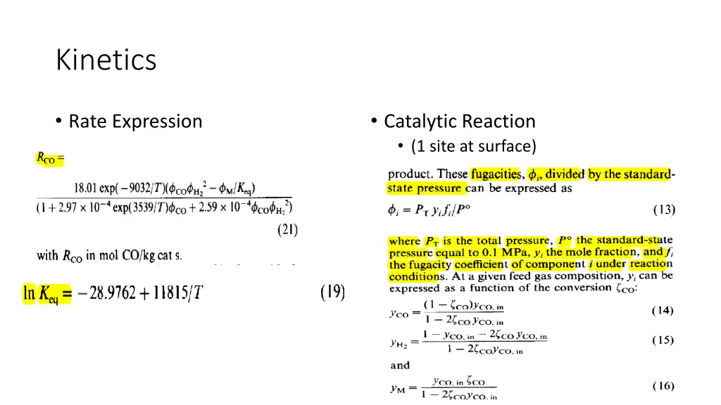kinetics