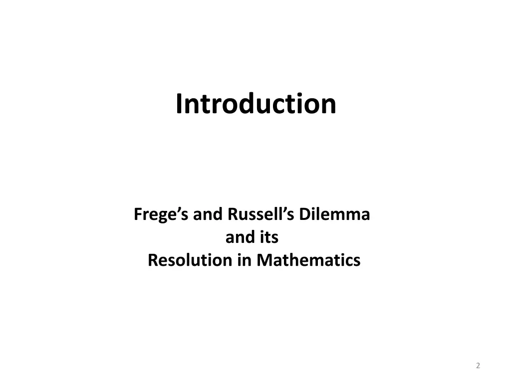 introduction