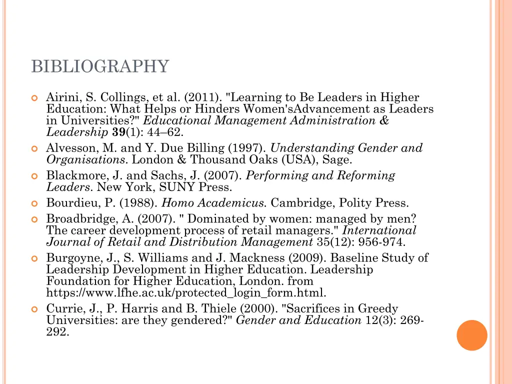 bibliography