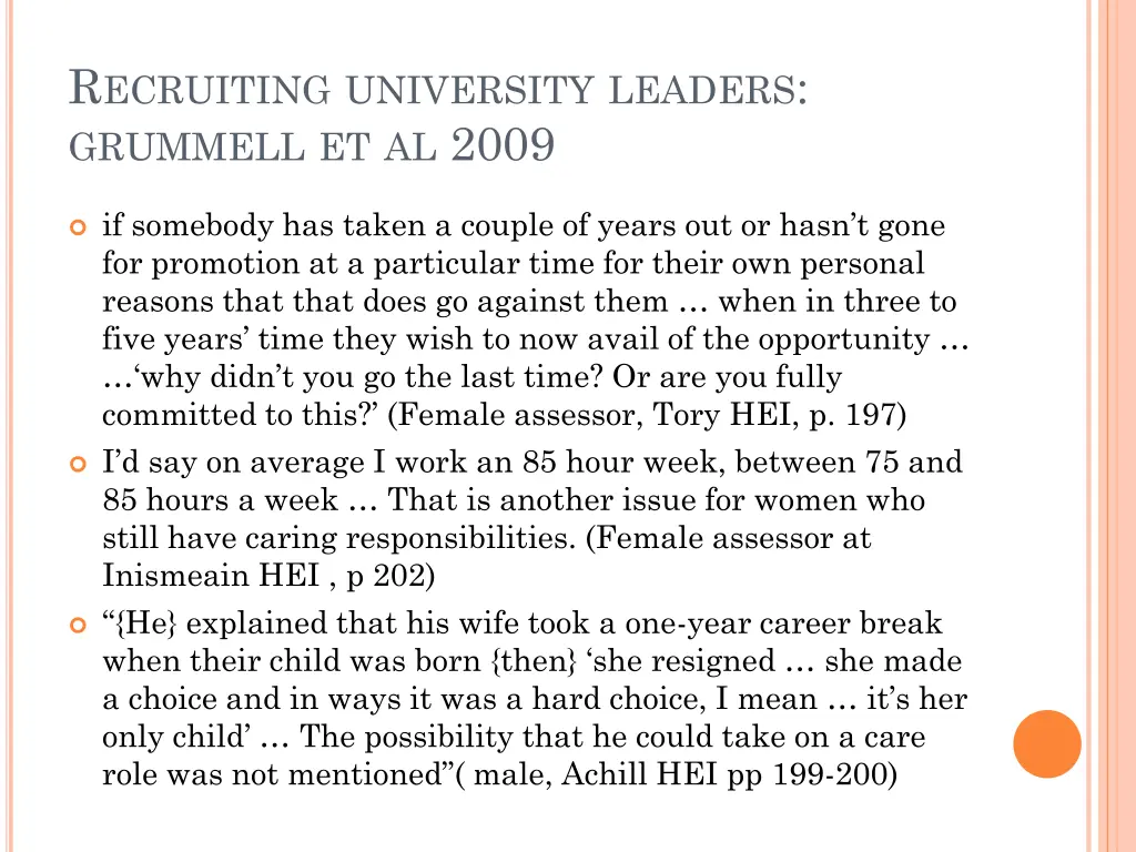 r ecruiting university leaders grummell et al 2009