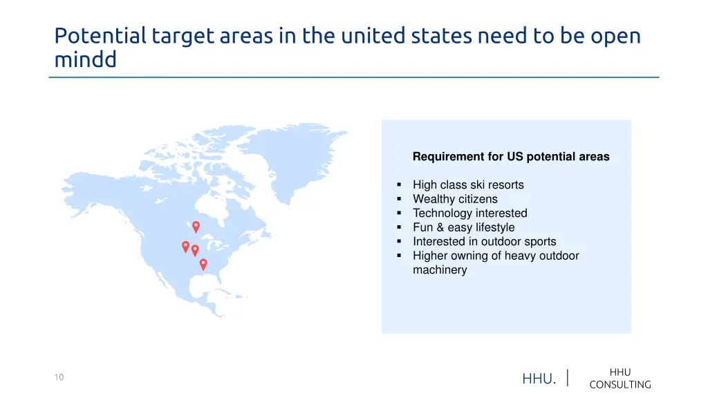 potential target areas in the united states need