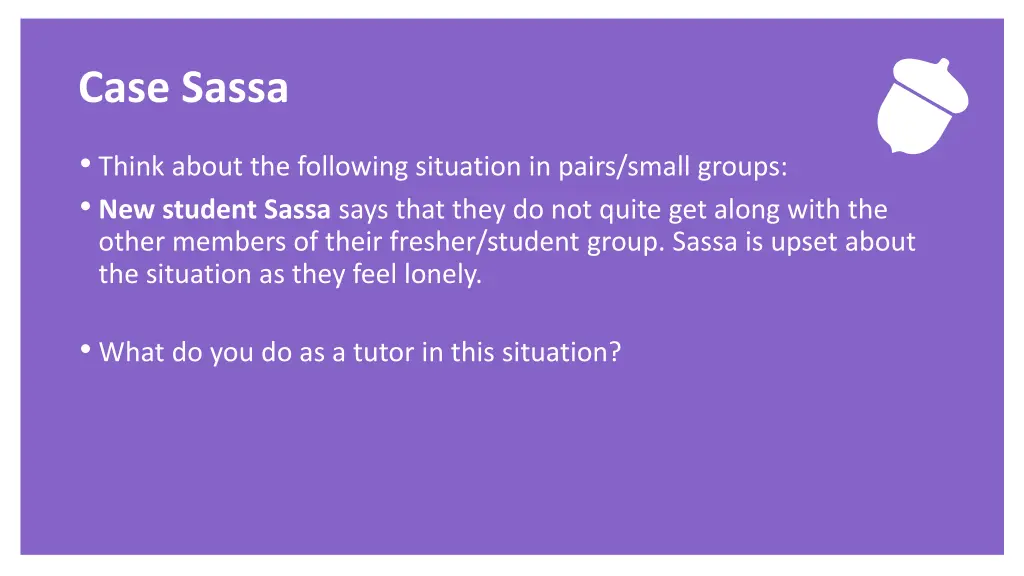 exercise case sassa