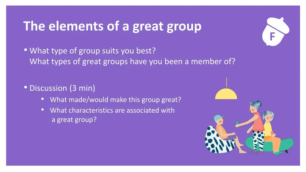 exercise the elements of a great group