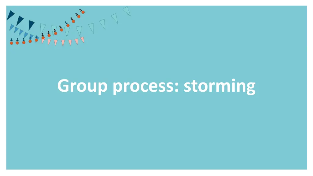 group process storming