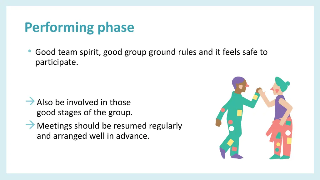 performing phase