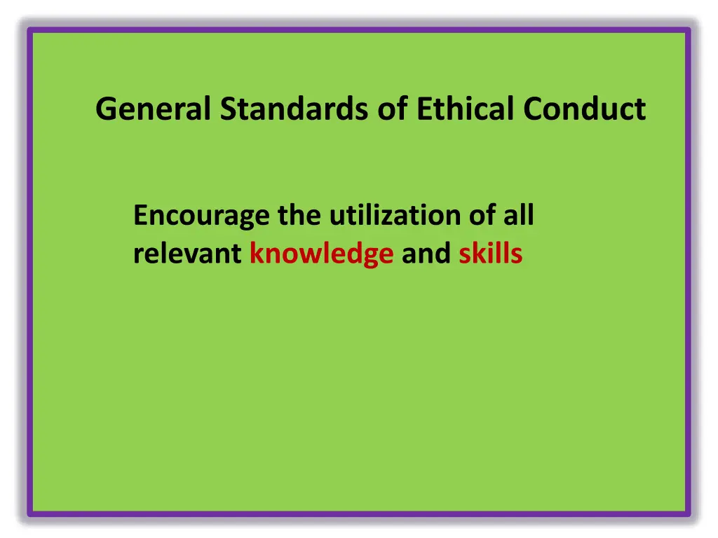 general standards of ethical conduct 3