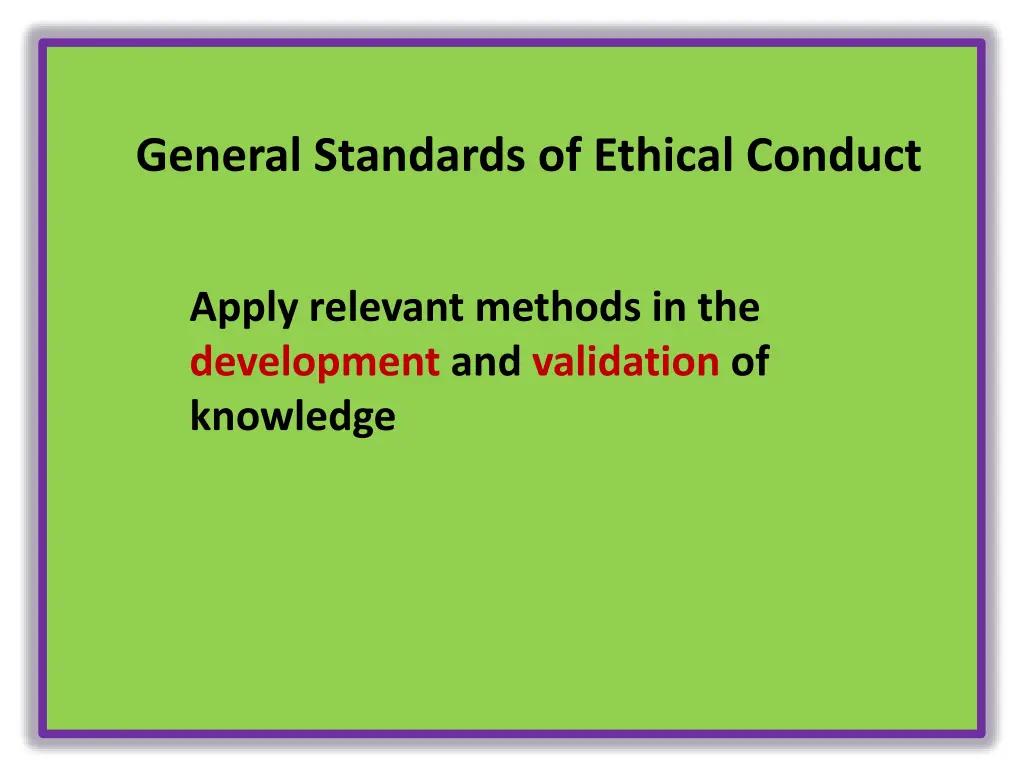 general standards of ethical conduct 4