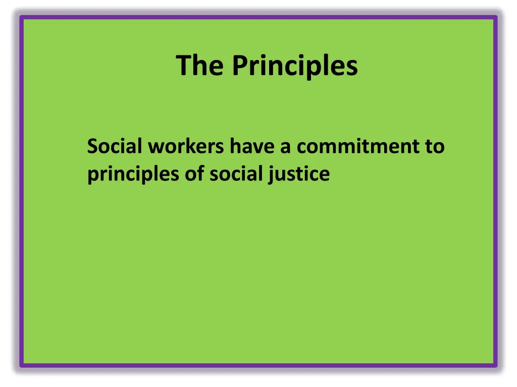 the principles 3