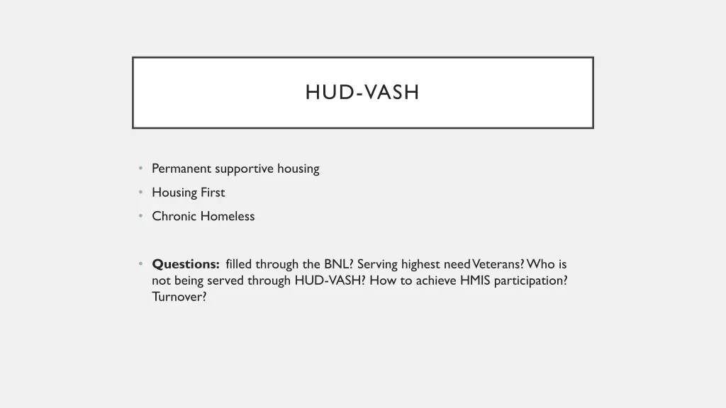 hud vash