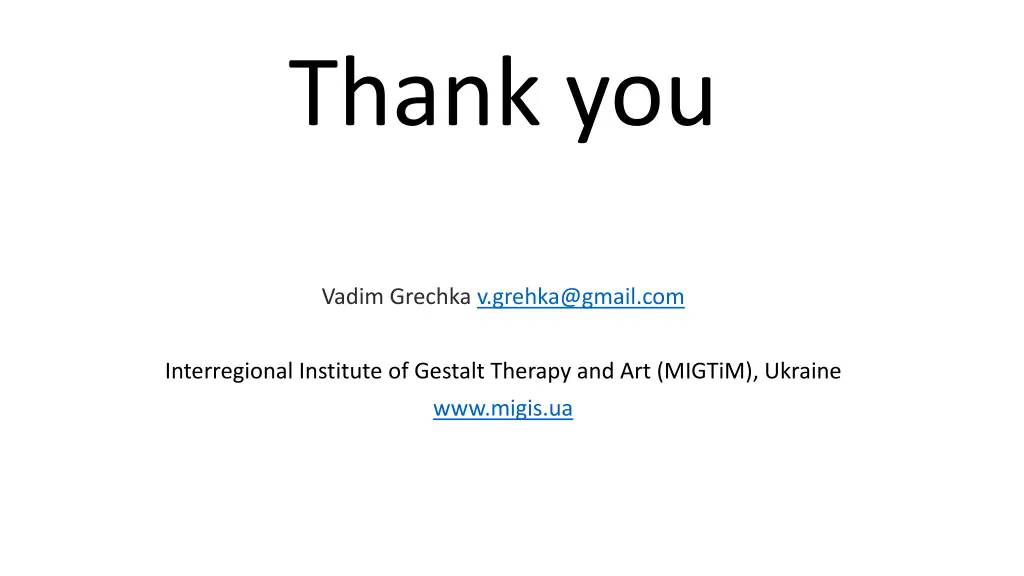thank you