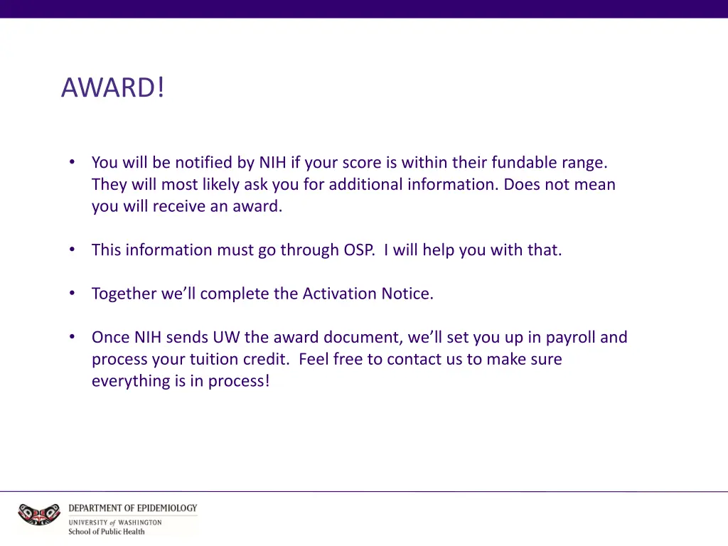award