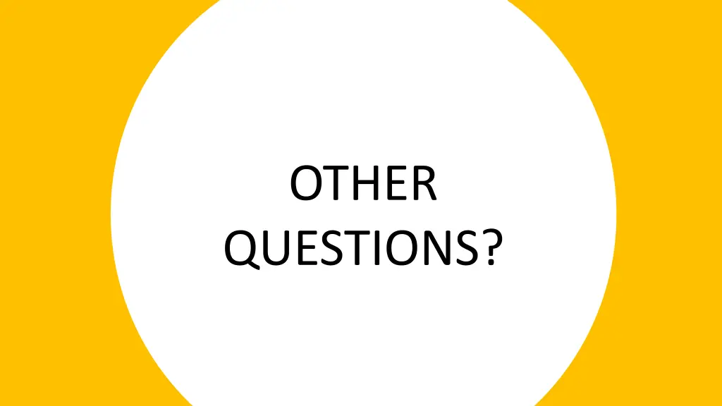 other questions