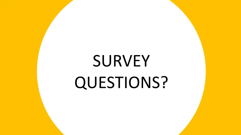survey questions