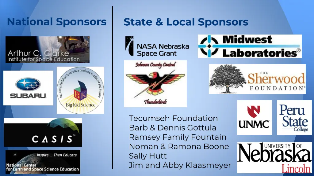 national sponsors