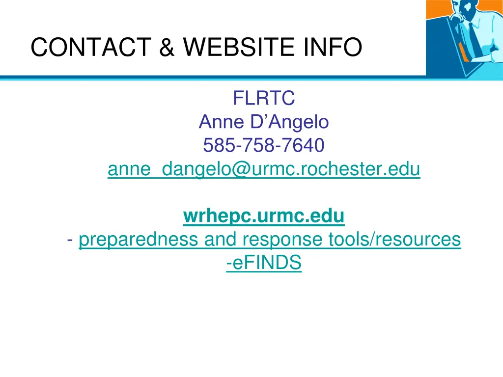 contact website info