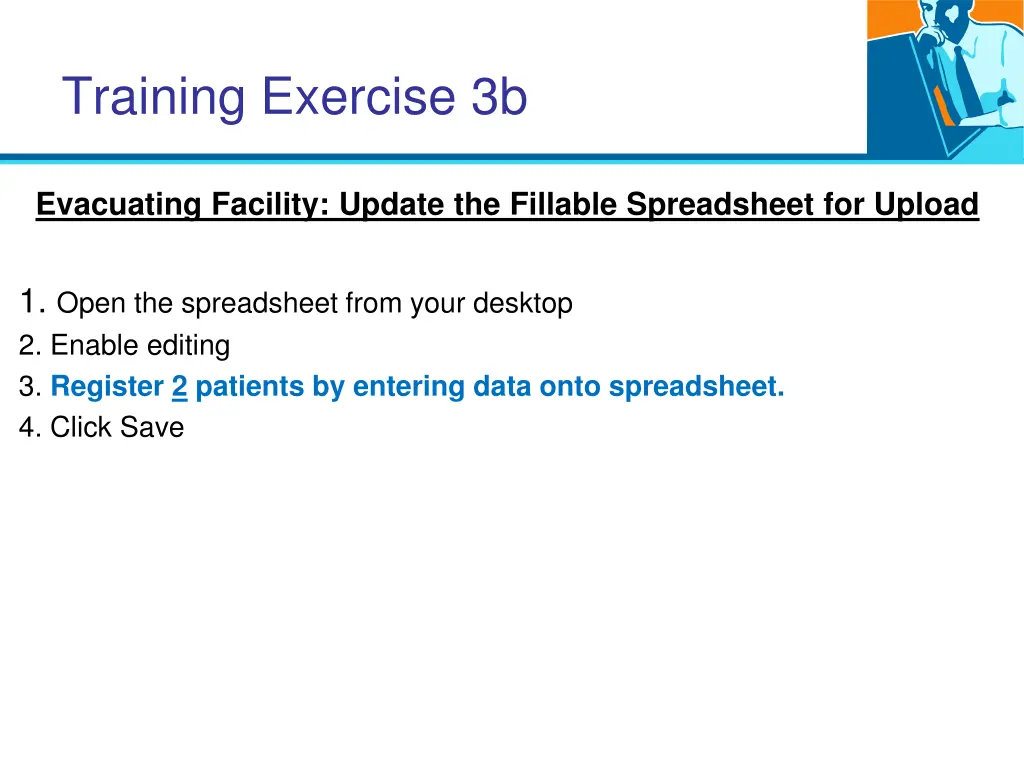 training exercise 3b